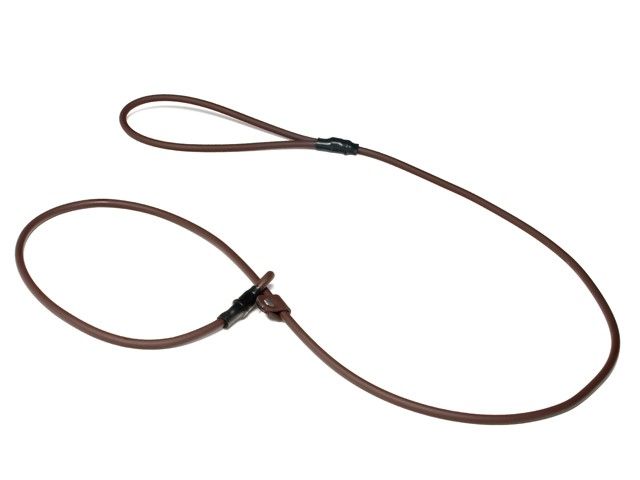Mystique Biothane Moxon Leiband 6MM Bruin