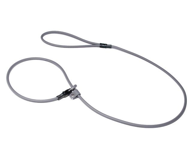 Mystique Biothane Moxon Leiband 6MM Grijs