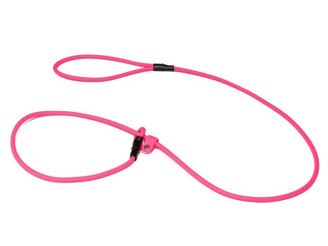 Mystique Biothane Moxon Leiband 6MM Neon Roze