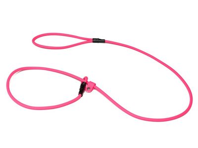 Mystique Biothane Moxon Leiband 8MM Neon Roze