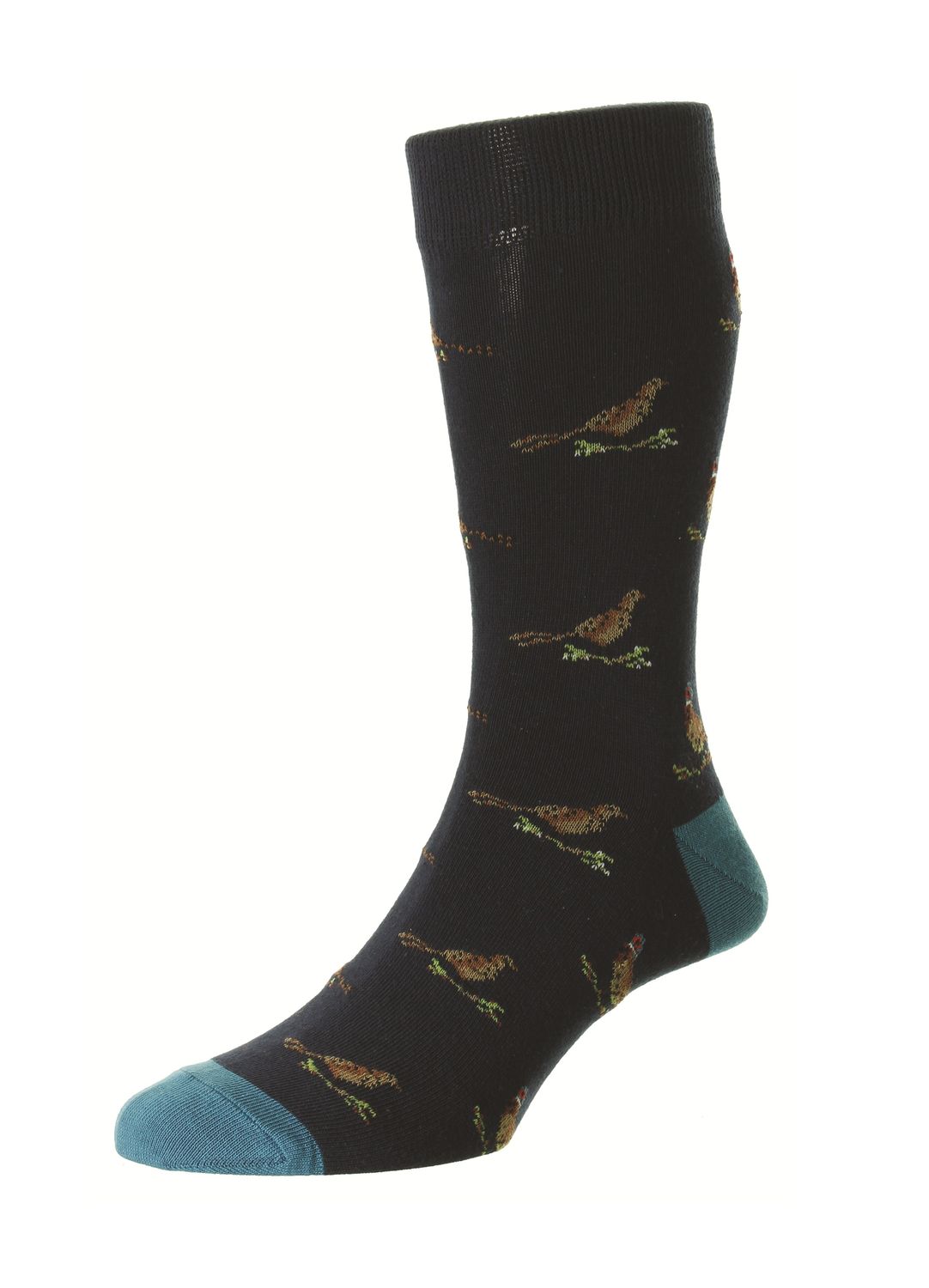 Bisley Sokken Fazanten Navy Blauw