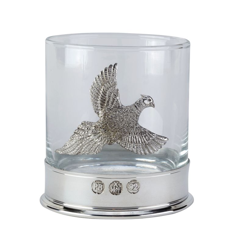 Bisley Whisky Glas Fazant Vliegend