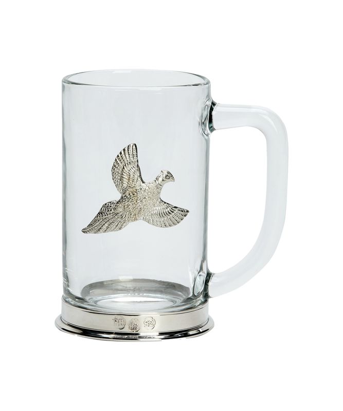 Bisley Glas Met Handvat Fazant Vliegend