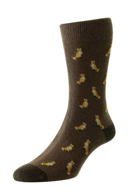 Bisley Sokken Vossen Bruin