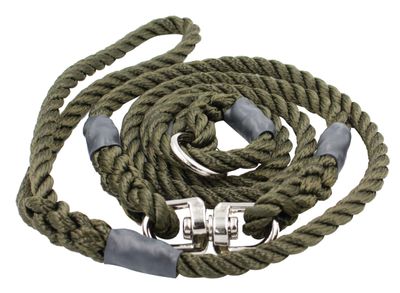 Bisley Leiband Deluxe Swivel 8MM/150CM Groen