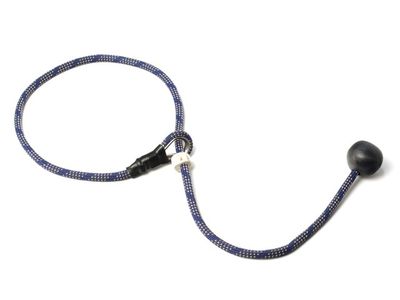 Mystique Field Trial Short Leash 6MM Blauw/Beige