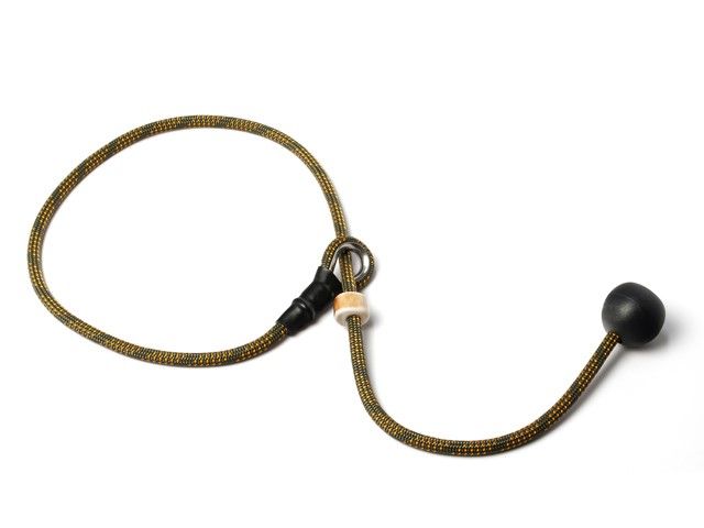 Mystique Field Trial Short Leash 6MM Khaki/Oranje