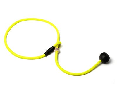 Mystique Field Trial Short Leash 6MM Neon Geel