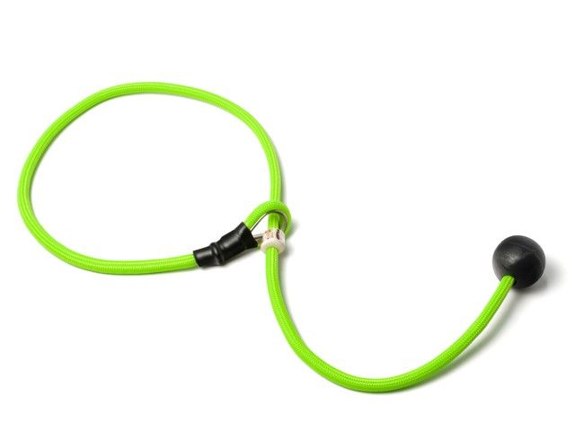 Mystique Field Trial Short Leash 6MM Neon Groen