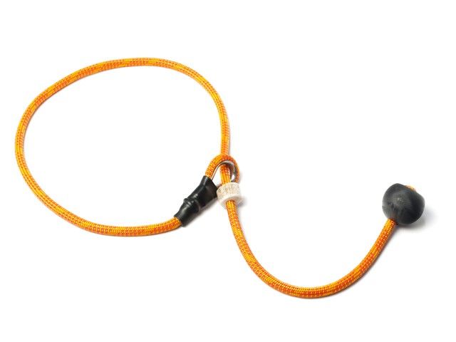 Mystique Field Trial Short Leash 6MM Oranje/Rood