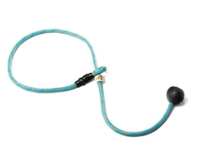 Mystique Field Trial Short Leash 6MM Turquoise/Oranje