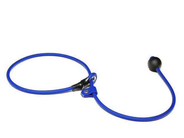 Mystique Biothane Short Leash 6MM Blauw
