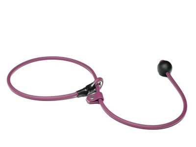Mystique Biothane Short Leash 6MM Wijnrood