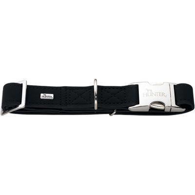 Hunter Halsband Softie Alu-Strong Zwart