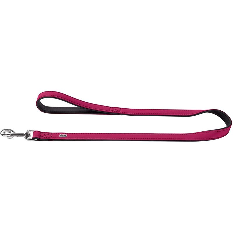 Hunter Leiband Softie 15MM - 110 CM Framboos/Zwart