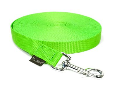 Mystique Nylon Tracking Lijn Neon Groen 20MM Met Handgreep