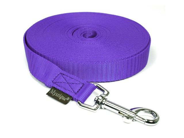 Mystique Nylon Tracking Lijn Lila 20MM Zonder Handgreep