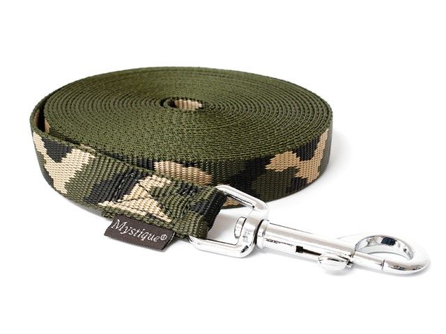 Mystique Nylon Tracking Leiband 25MM Camo