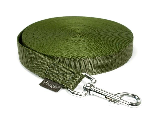 Mystique Nylon Tracking Leiband 25MM Khaki