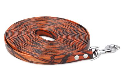Firedog Biothane Tracking Lijn 19MM Camo/Oranje