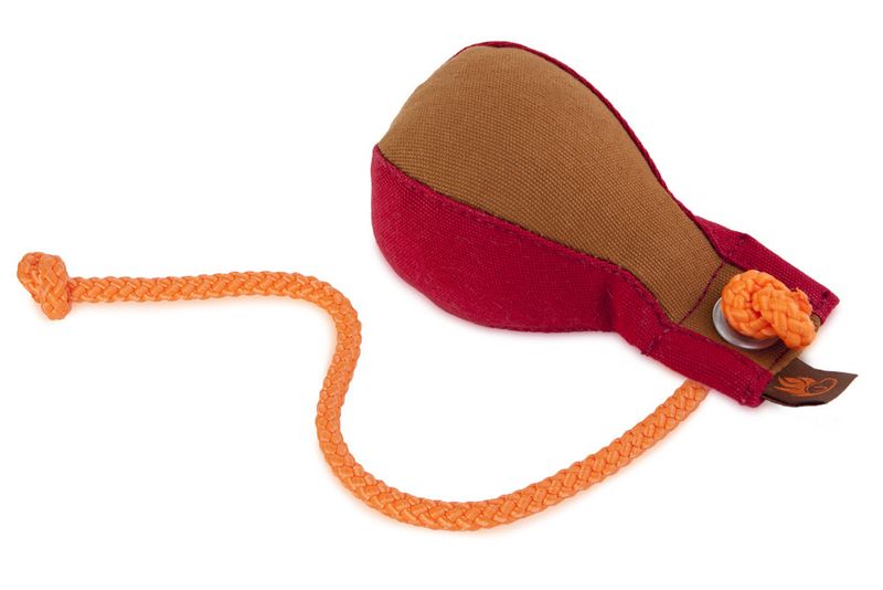 Firedog Dummy Ball Markeer 150 Gram Wijnrood/Bruin
