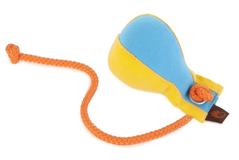 Firedog Dummy Ball Markeer 150 Gram Geel/Baby Blauw