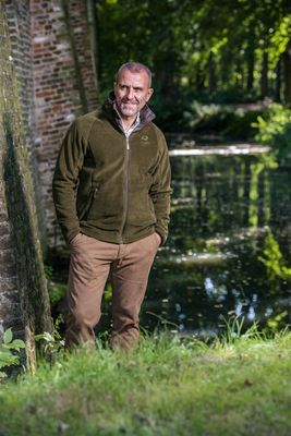 Baleno Heren Fleece Jas Watson Olijfgroen