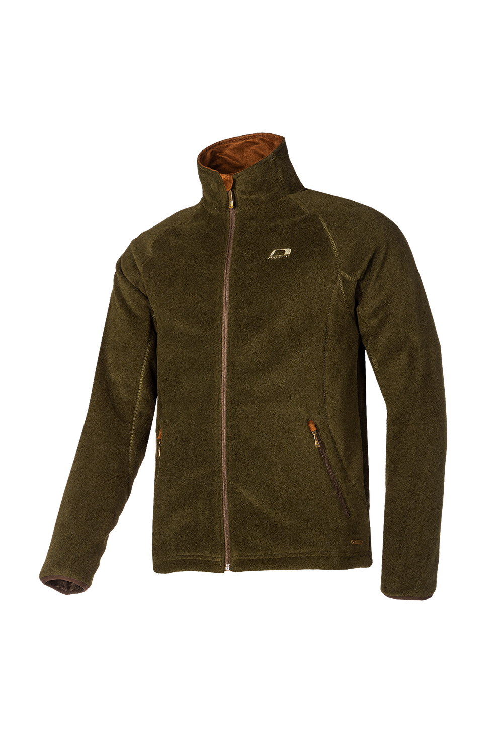 Baleno Heren Fleece Jas Watson Olijfgroen