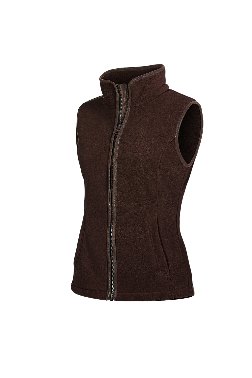 Baleno Dames Fleece Bodywarmer Sally Chocolade