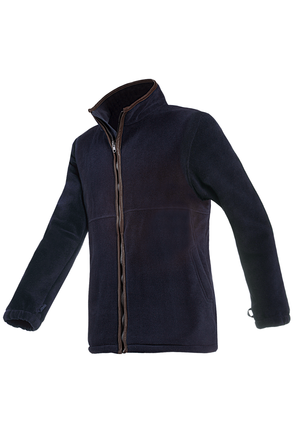 Baleno Heren Fleece Jas Henry Marineblauw