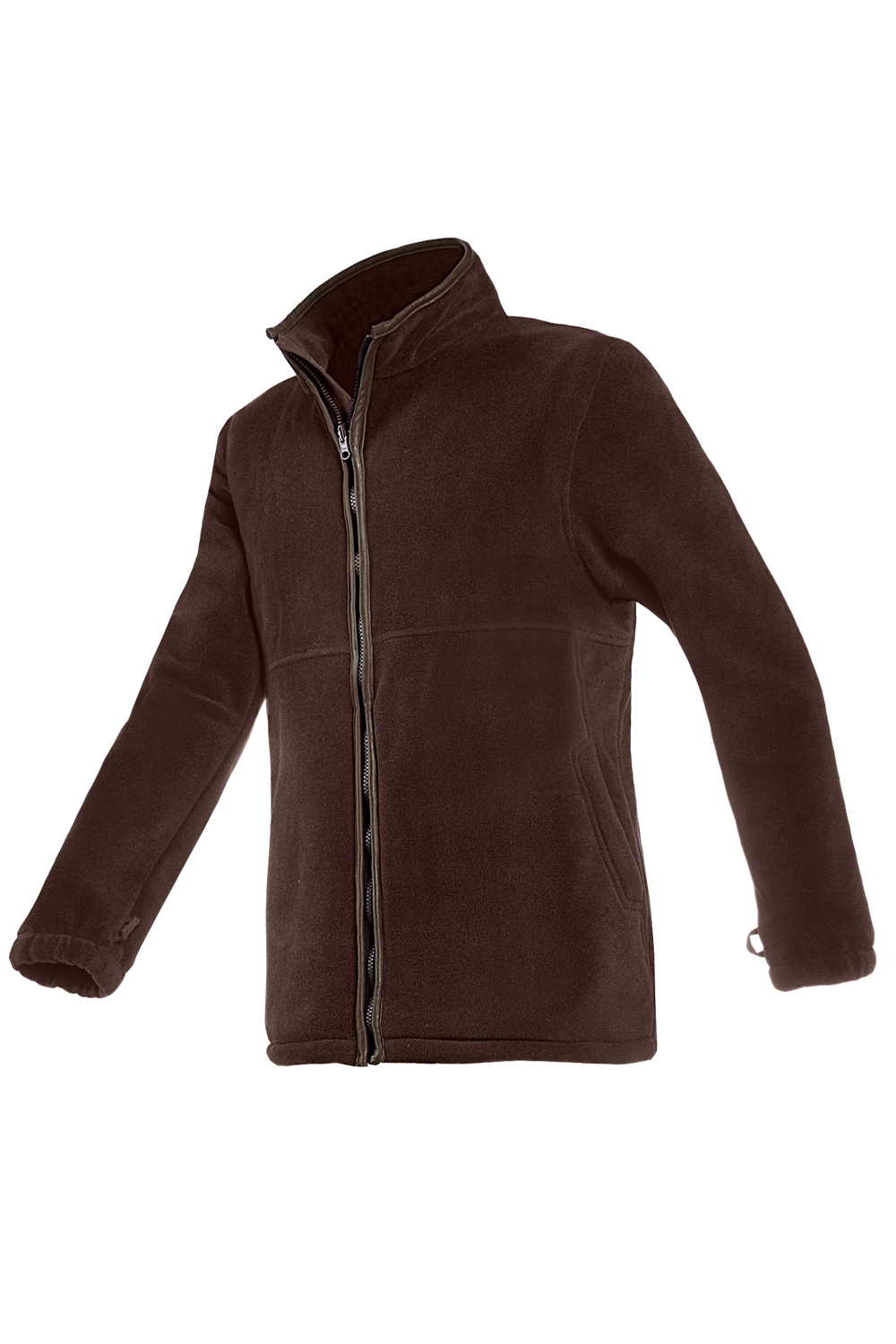 Baleno Heren Fleece Jas Henry Chocolade Baleno Heren Fleece Jas Henry Chocolade