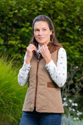 Baleno Dames Bodywarmer Maree Camel