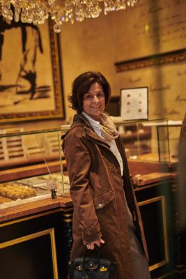 Baleno Dames Mantel Chelsea Donkerbruin