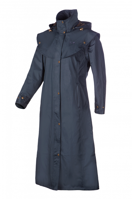 Baleno Dames Regenjas Oxford Marineblauw Baleno Dames Regenjas Oxford Marineblauw