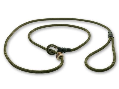 Mystique Moxon Leiband Field Trial Nylon 6MM - 90CM Khaki