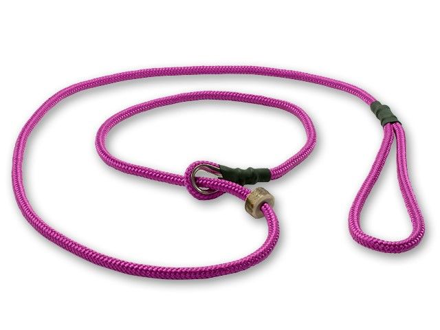 Mystique Moxon Leiband Field Trial Nylon 6MM - 90CM Paars