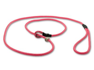 Mystique Moxon Leiband Field Trial Nylon 6MM - 90CM Roze