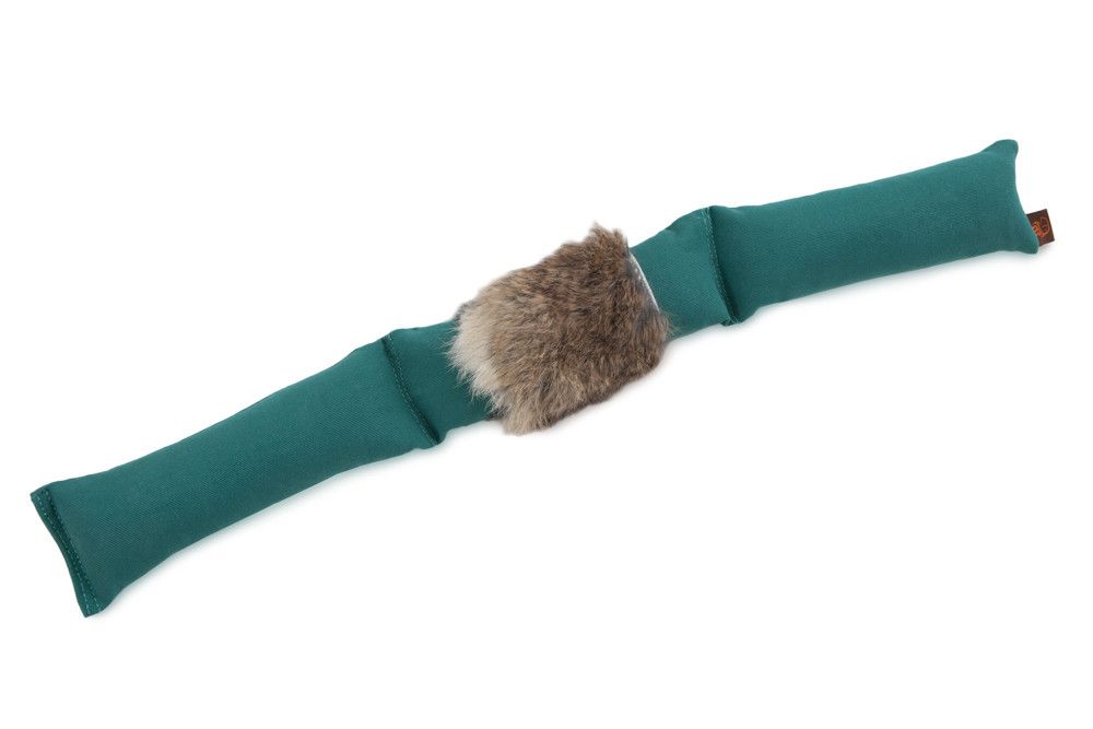 Firedog 3-Delig Dummy Junior 800 Gram Groen Met Vacht