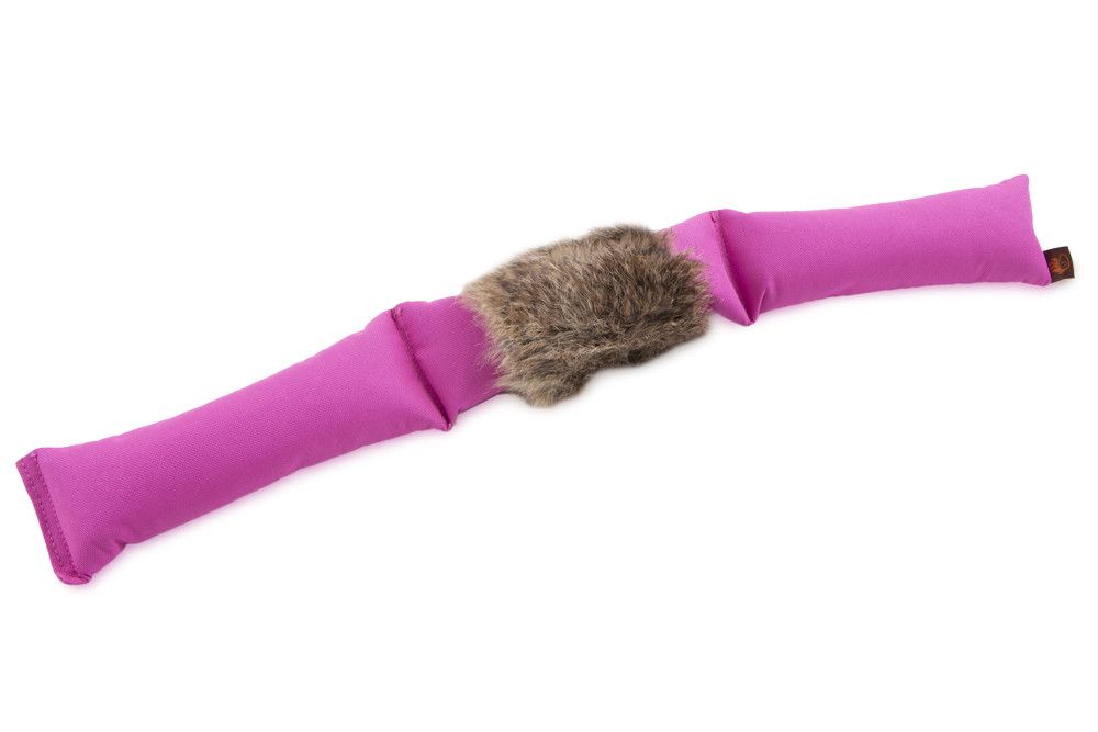 Firedog 3-Delig Dummy Junior 800 Gram Roze Met Vacht