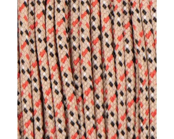 Fluitkoord Nylon - Tartan Beige