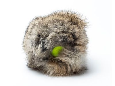 Mystique Tennisbal Met Konijnenvacht