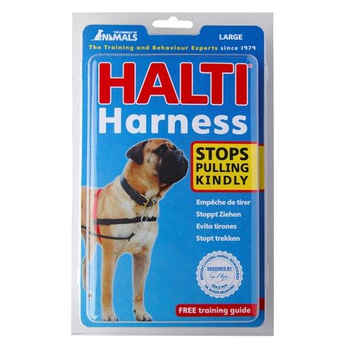 Halti Harnas Zwart Large