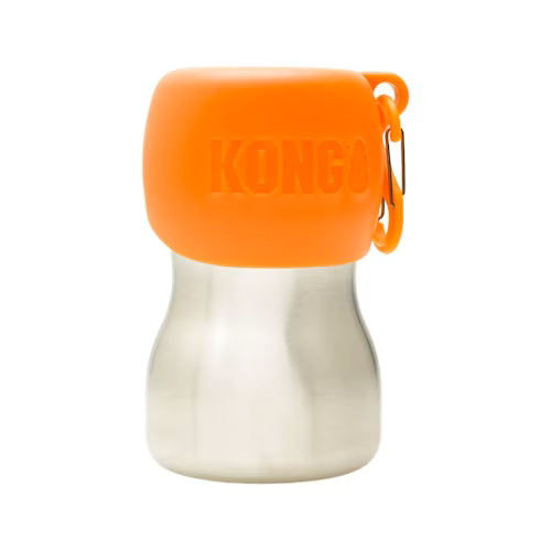 Kong Waterfles Roestvrij Staal Oranje Small