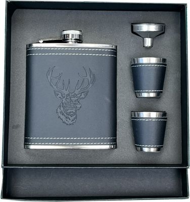 ProLoo Heupfles Leder Hert 170 ml