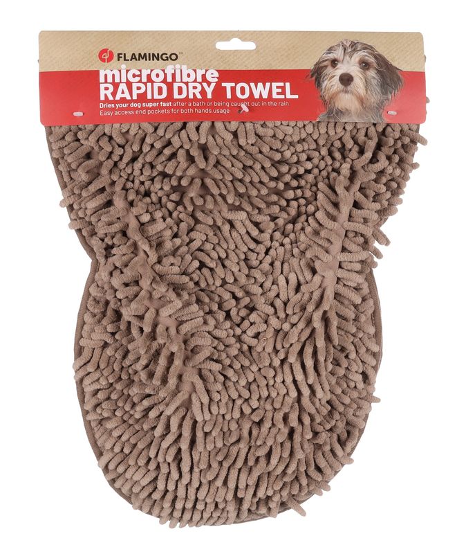 Flamingo Handdoek Pakka Taupe