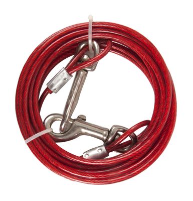 Flamingo Aanlegkabel Rood 4MM