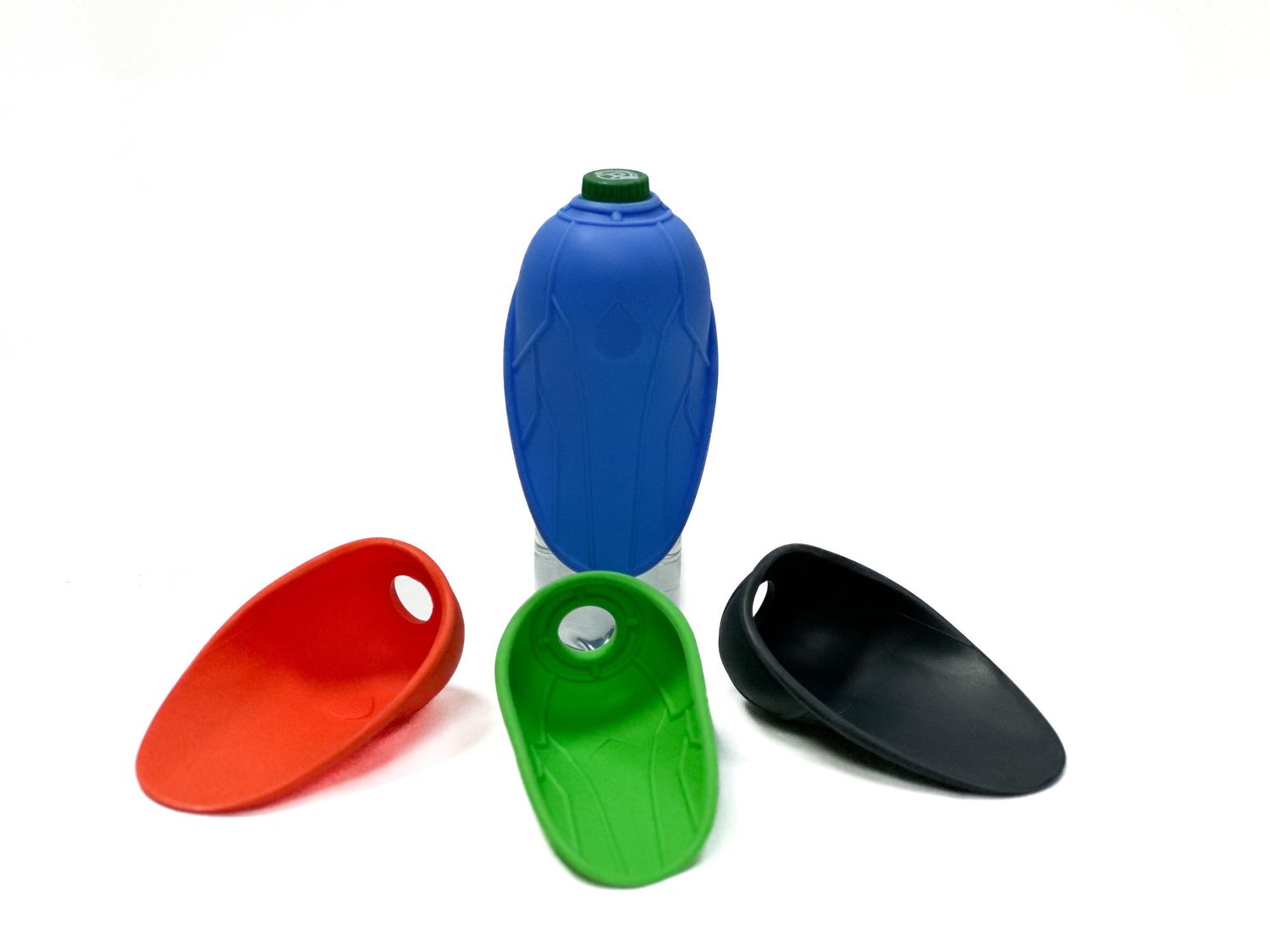 Siliconen drinkbekerhulpstuk voor PET-flessen
