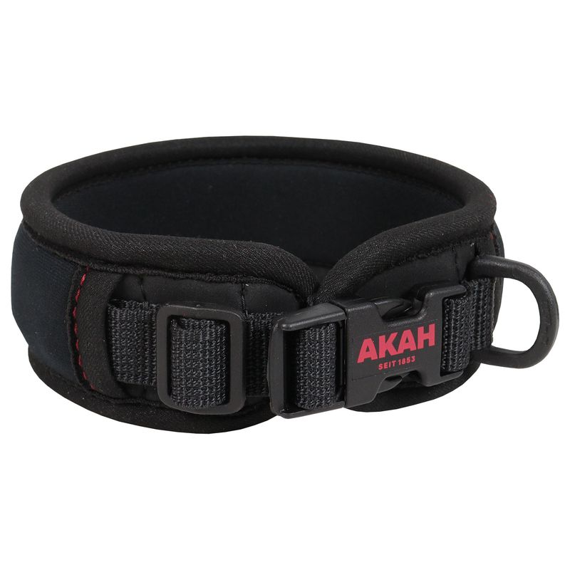 AKAH Neopreen Halsband Comfort Standaard Zwart
