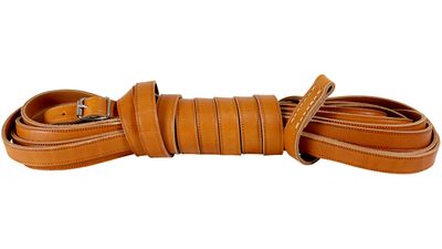 AKAH Speurriem Leder 10 Meter AKAH Speurriem Leder 10 Meter