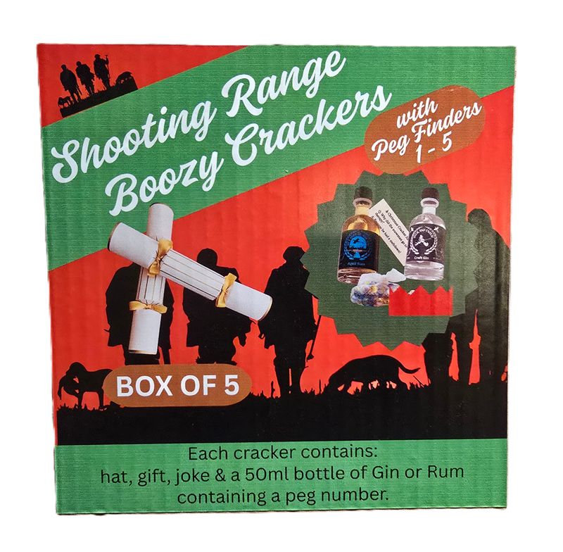 The Shooting Range Boozy Crackers Genummerd